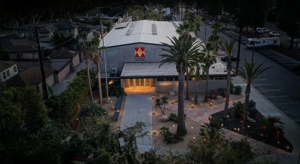 The Wende Museum garden in Culver City